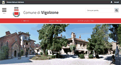 Desktop Screenshot of comune.vigolzone.pc.it